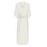XS-5XL V Neck Tunic Maxi Dress