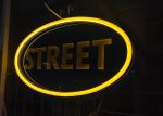 Street Artcraft Silica Gel Neon Mark Lighting Warning Board
