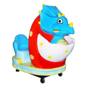 Quality Kids Coin Operated Kiddie Ride / Animal Dinosaur Coin Operated Carousel wholesale