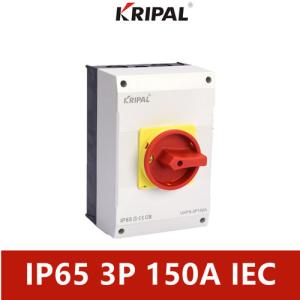 Quality 4P 63-150A 230-440V CE Approval Waterproof IP65 Isolator Switch wholesale
