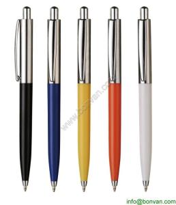 Quality promotional semi metal ball pen, gift advertising logo pen wholesale