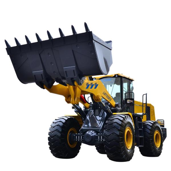 Strong Bucket 7 ton Wheel Loader XCMG LW700KN LW700KV Large Load with 4.2m3 Rock