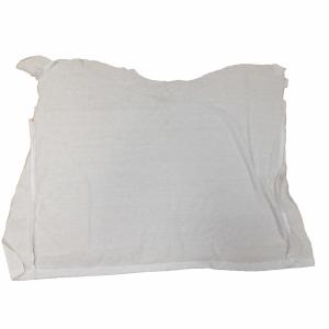 Quality SGS Decontamination Hosiery T Shirt White Rags Bulk wholesale