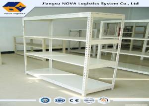 Quality Durable Steel Rivet Boltless Shelving Anti Rusty For Garage / Storage Room wholesale