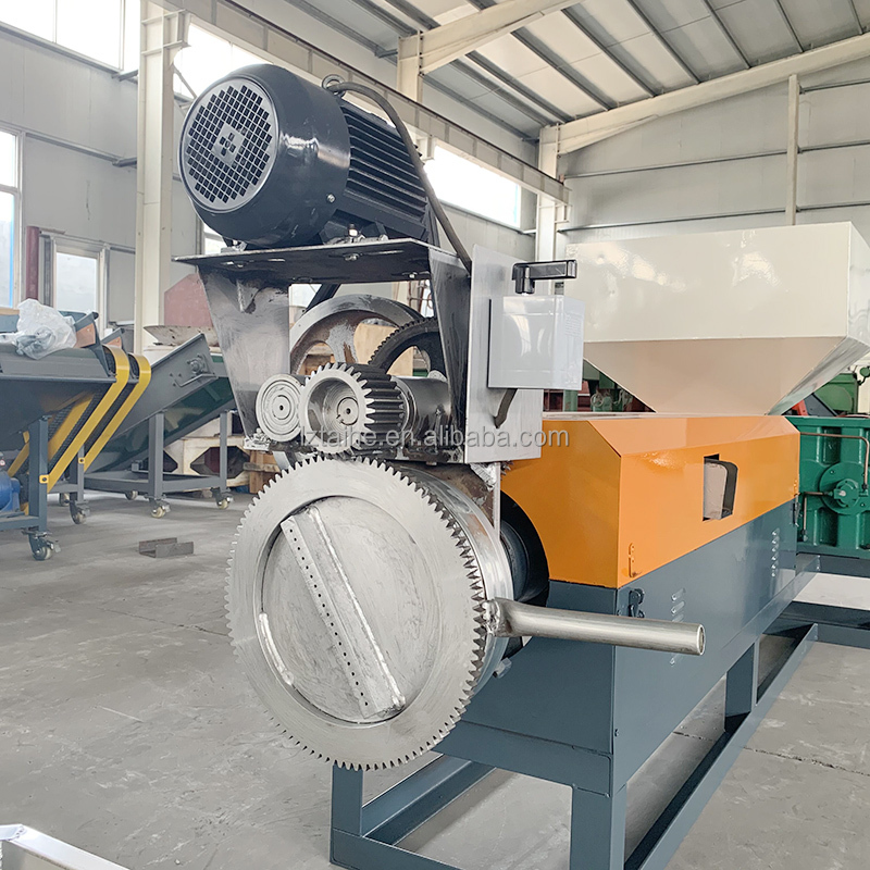 HDPE PP Waste Plastic Pelletizer Pelletizing Machine With Output 100 500 Kg/H