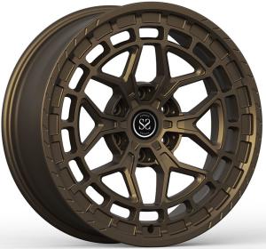Quality Toyota LC2023 24x10 Custom Bronze Forged Monoblock Rims wholesale