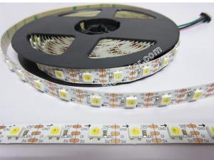 China dc5v sk6812 digital white color led strip on sale