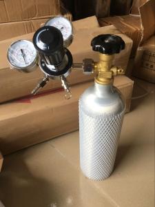 Quality Aluminum co2 cylinder for beer keg cooler and dispenser use wholesale