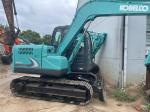 Hydraulic Crawler Original Kobelco SK Excavator Used Engine In Good Condition