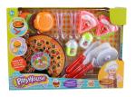 20 Pcs Kids Pretend Play Kitchen Set For Pizza / Cake Cutting Cooking