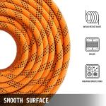 Double Braided Nylon Rope 150 Feet Polyester Load Sailing Rope