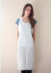 Biodegradable Medical Disposable PE Apron , Green Color Plastic Aprons For