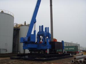 Quality Eco Hydraulic Piling Machine / Hydraulic Rotary Piling Rig No Vibration wholesale