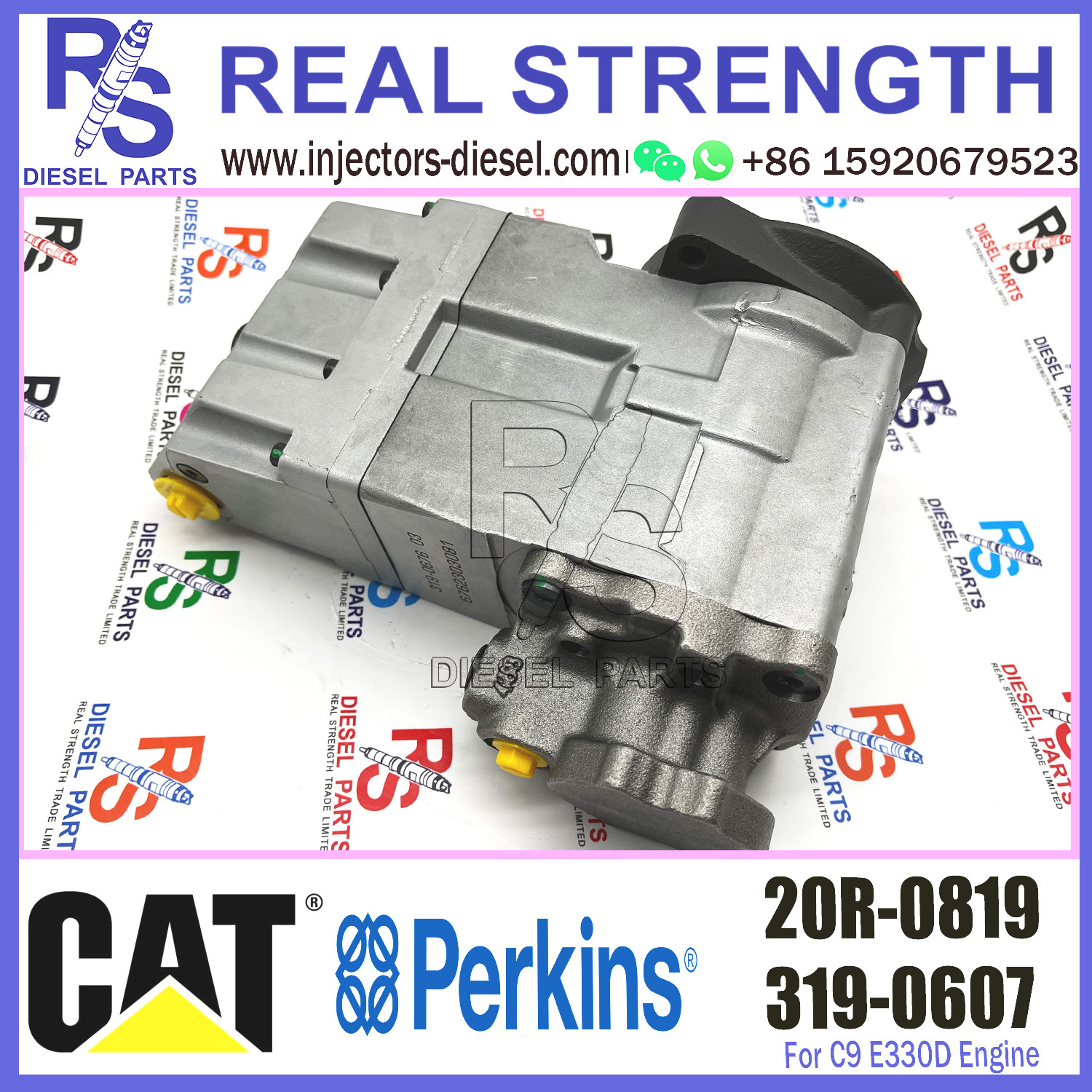 Diesel Fuel Injection Pump 319-0607 3190607 20R-0819 For CAT Excavator C9 Engine