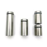 Display Fixture Cylinder Advertising Screw Stainless Steel Stand Off Glass