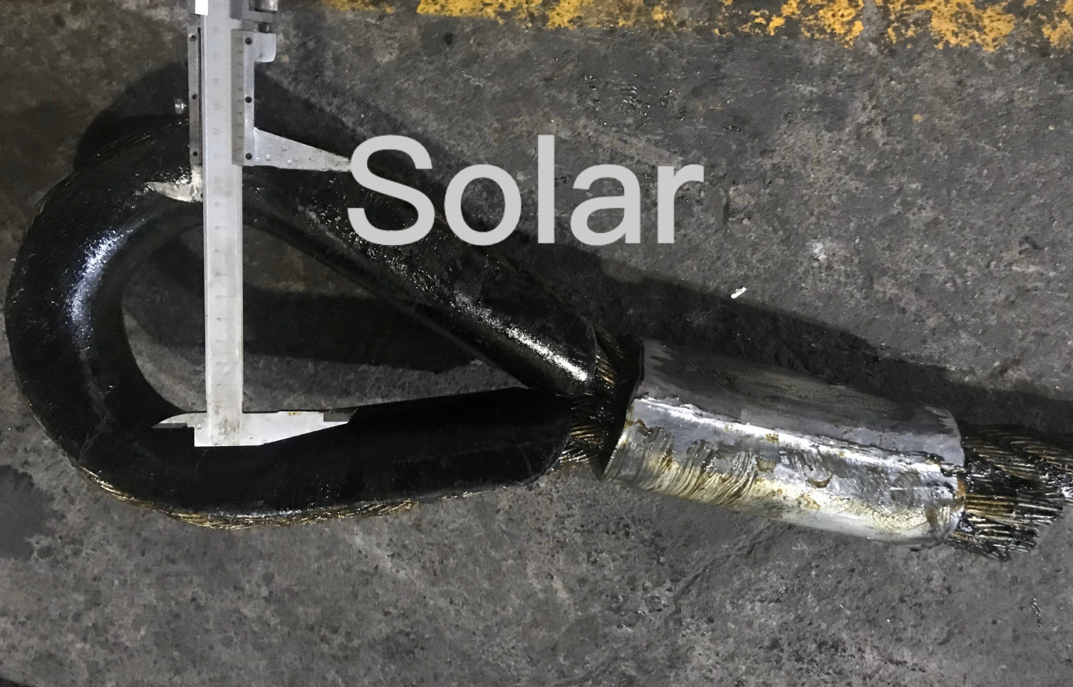 Slings With Both Ends Aluminum Ferrules Mechanically Spliced Heavy Duty Lifting
