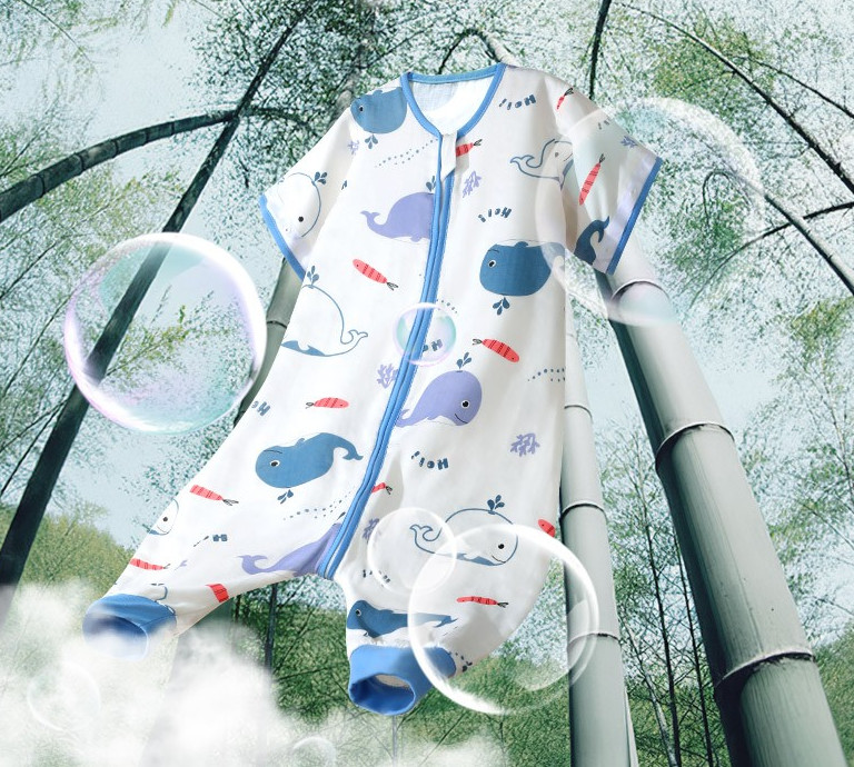 Patterned 40S Kids Swaddle Gauze Fabric Non Irritating Biodegradable