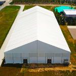 Aluminum Alloy 6061 T6 Garden Clear Top Marquee Tent For 500 1000 Seaters ABS