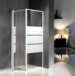 Side Panel Modular Glass Shower Cabins 800 X 800 X 1850 mm KPN2091
