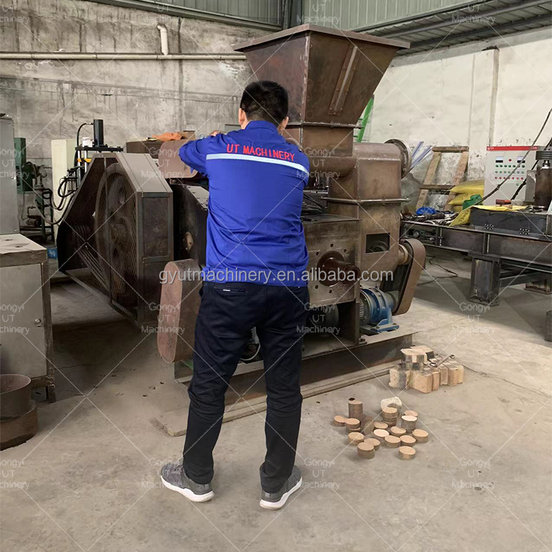 10-1.2g/CM3 Density Mechanical Stamping Biomass Briquette Press Machine Manufacture
