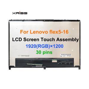 Quality 16.0 Inch Touch Screen For Lenovo IdeaPad Flex 5-16 Series Flex 5 16ALC7 16IAU7 Display Assembly FHD 1920x1080 wholesale