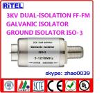 catv_matv_satv 6KV protection high quality dual isolation galvanic isolator