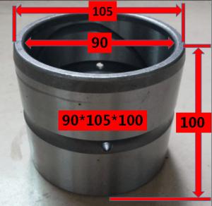 Quality 40Cr Material Bulldozer Excavator Bucket Bushings With Hardness 42 - 46HRC wholesale