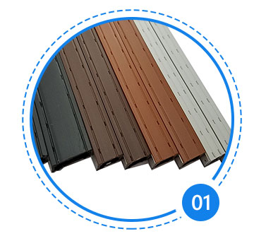 2024 Compound Sealing Warm Edge Double Glazing PVC and Steel Spacer Bar in Mutil-colors