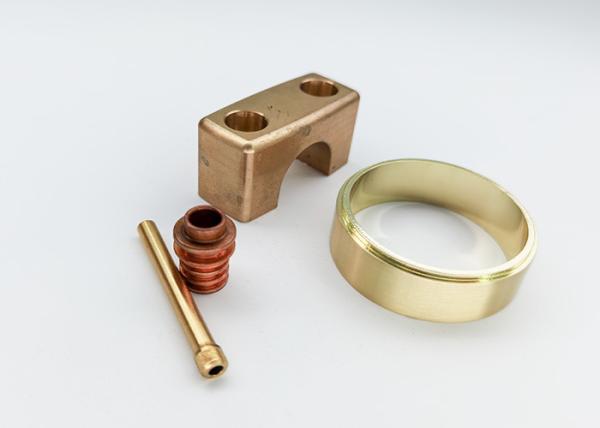 CNC Machining Brass Parts 0.02mm Tolerance Ra3.2 Polishing CNC Machining Brass