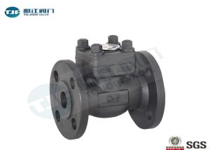 Quality Forged Steel F304 Non Return Stop Valve , ANSI B 16.5 Flanged Lift Check Valve wholesale