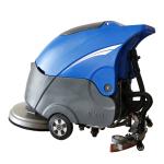 Blue Walk Behind Mechanical Road Sweeper Multifunctional 550W Motor Powered