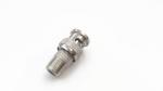 DC 4GHz Straight Coaxial Connector RF BNC 50 Ohm Male Coax Connector Clamp With