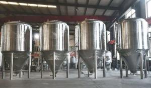 Quality SS304 Beer Fermenter 500L Double Skin Pressure Tank wholesale