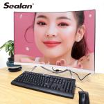 480g SSD 2.4GHz Curved Desktop Computer Flat Screen