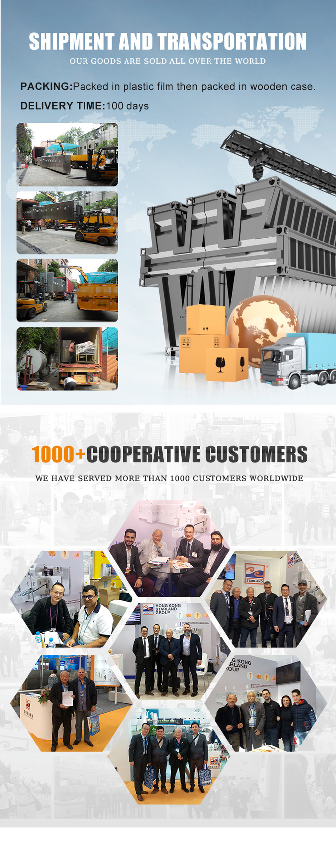 Advanced Sugar Cone Production Line 380V/220V 4000PCS Per Hour Made Of Stainless Steel
