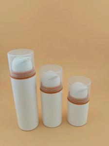 Quality Plastic PP Empty 15ml 30ml 50ml Cosmetic Airless Pump Lotion Serum Bottle wholesale