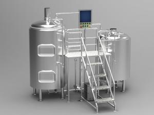 Quality Shockproof Electric Commercial Microbrewery Equipment Semi Auto Control Panel wholesale