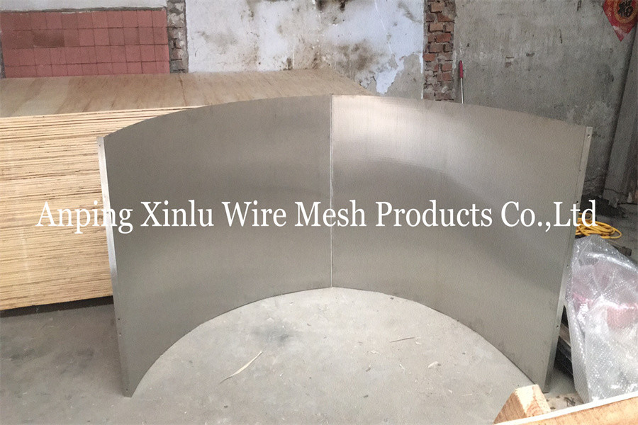 Wedge Wire Support Wire Flat Bed Panels Height 4.5X 5.5mm and Profile Wire 2.3*3.5mm