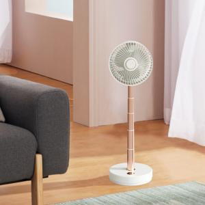Quality Foldable Floor Standing Fans Air Circulation 10000mAh Battery Home Office Fan wholesale