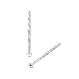 Quality EPDM Decking System Durable Stainless Steel M4.5x80mm Torx Flat Head Chipboard Screws wholesale