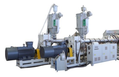 HDPE PP PE Double Wall Corrugated Pipe Extrusion Line Drain Pipe Production Machine