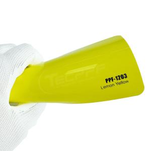Quality Vehicle Lemon Yellow Ppf Car Wrap With Polymeric Hydrophobic Layer wholesale