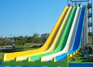 Quality Closed Tube Spiral 10mm Fiberglass Water Park Rides For Racing wholesale