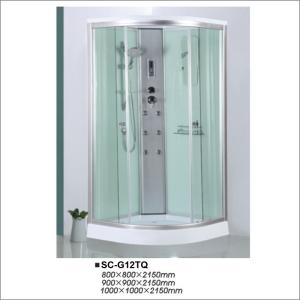 Quality Professional Bathroom Shower Enclosures Multi functional with Glass Sliding Door wholesale