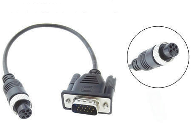 MDVR Copper Wire 6 Pin Female Aviation Connector