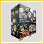 Freezing Glass Food Sandwich Toast Vending Machine Large Charging Station