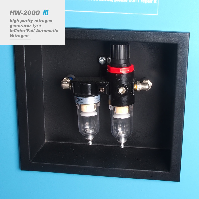 Long Lived 0.6Mpa N2 Nitrogen Tire Inflator Manual Valve Operation