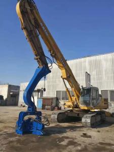 Quality Quiet Operation Excavator Mounted Vibro Hammer Pile Driver Environmental Friendly wholesale