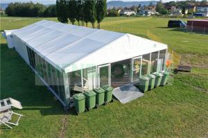 Quality White Outdoor Event Tent 20 Meter Span For Festival Birthday Party Easy Installation wholesale