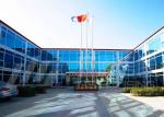 Glass Curtain Modular Container House , Customized Commercial Modular Buildings